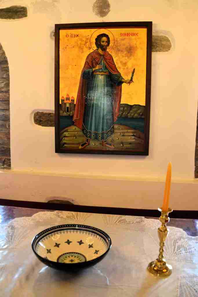 Εικόνα αγίου σε εκκλησία